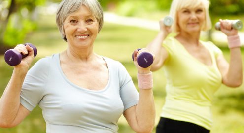 Приглашаем женщин 55+ на занятия в группы «Леди Фитнес»